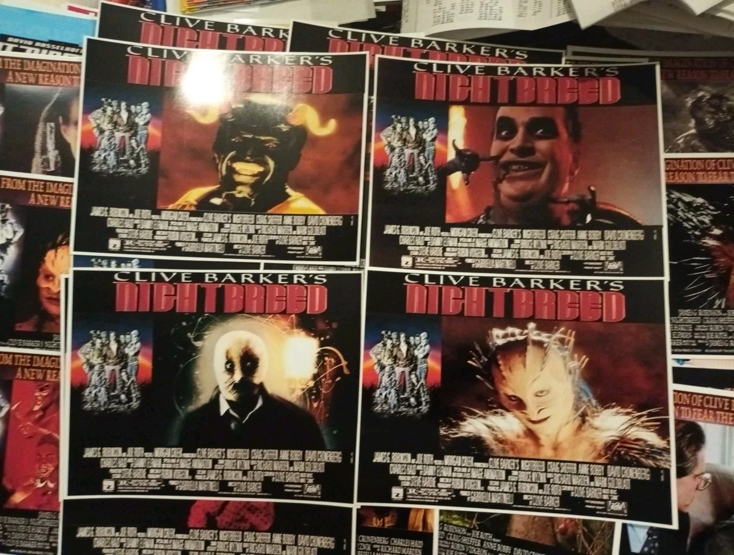 CLIVE BARKER'S NightBreed. 24 (2sets) Glossy 6.5×4.5. Unofficial Lobby Cards., изображение 2