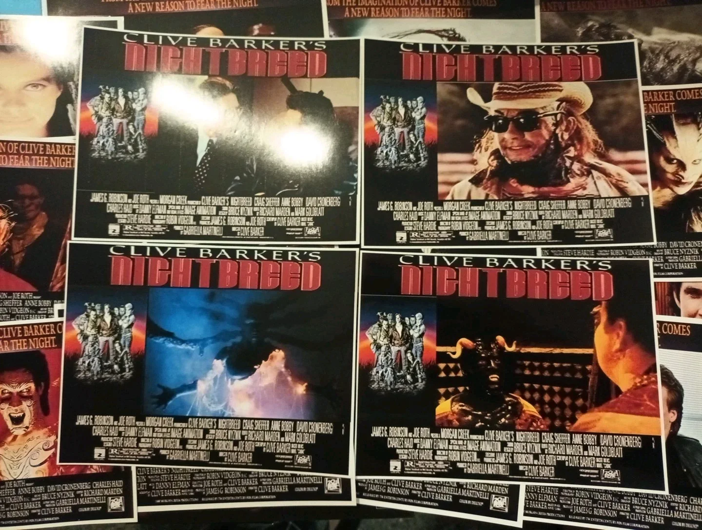 CLIVE BARKER'S NightBreed. 24 (2sets) Glossy 6.5×4.5. Unofficial Lobby Cards., изображение 4