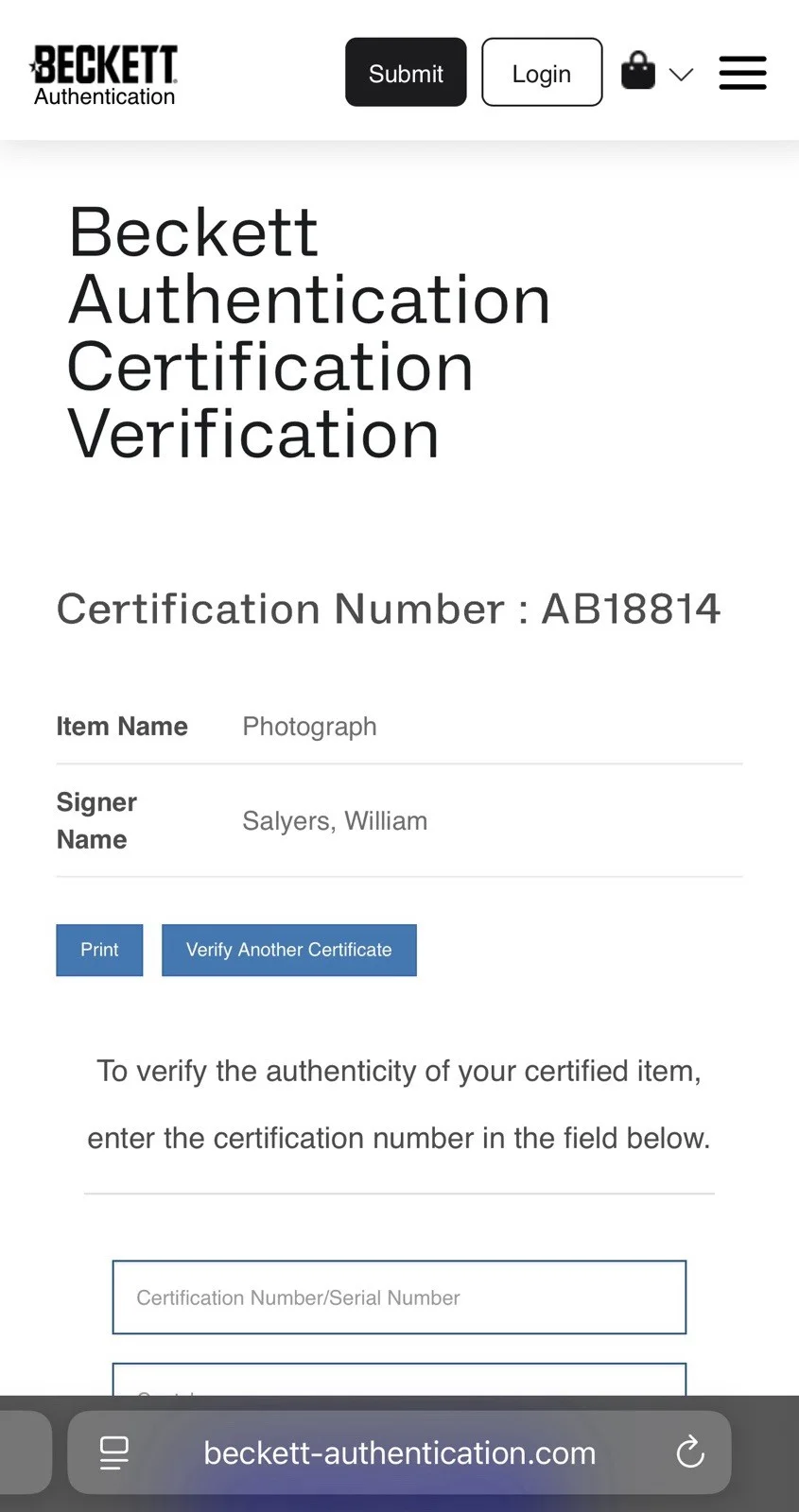 William Salyers — BAS COA WILLIAM SALYERS SIGNED 8x10 ANT-MAN PHOTO, image 2
