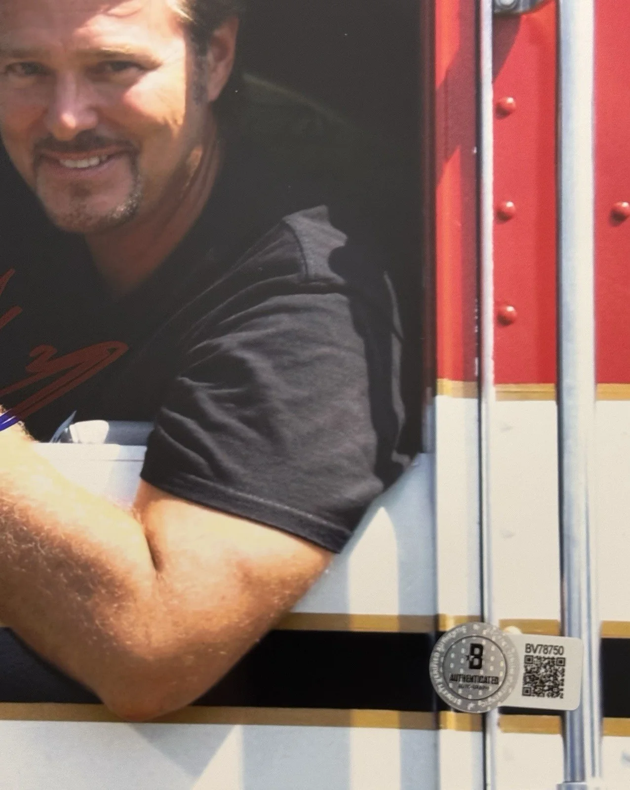 Greg Evigan — Greg Evigan Signed Autographed BJ And The Bear 8x10 Photo BAS Beckett COA, изображение 2