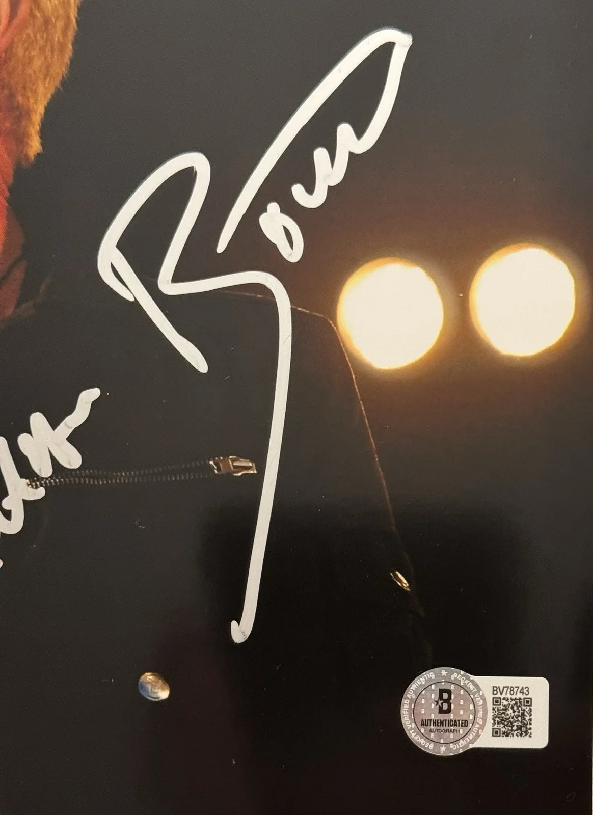 GRAHAM BONNET Signed 8x10 Photo RAINBOW ALCATRAZZ Autographed BAS Beckett COA, image 2