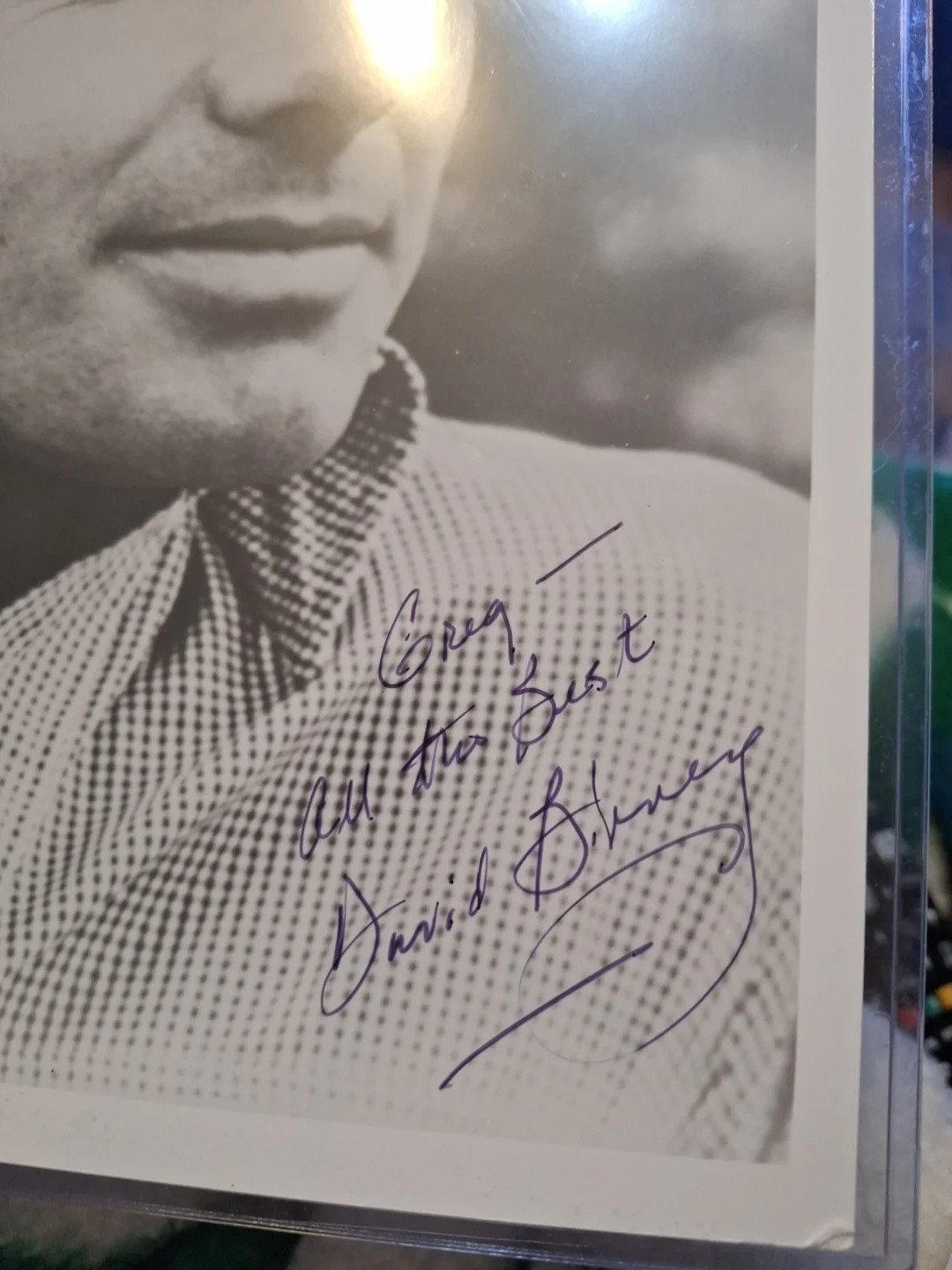 David Birney — David Birney Signed 8x10 Photo Beckett COA Actor St. Elsewhere Bridget Loves, изображение 2