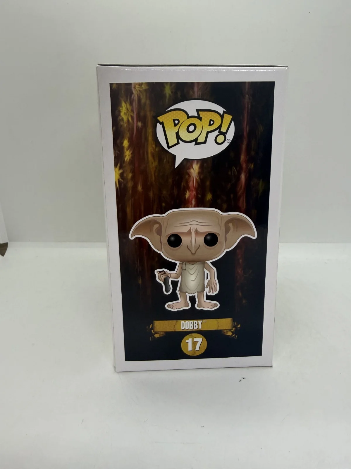 toby jones — Toby Jones Signed Harry Potter Dobby The House Elf Funko Pop #17 SWAU, изображение 3