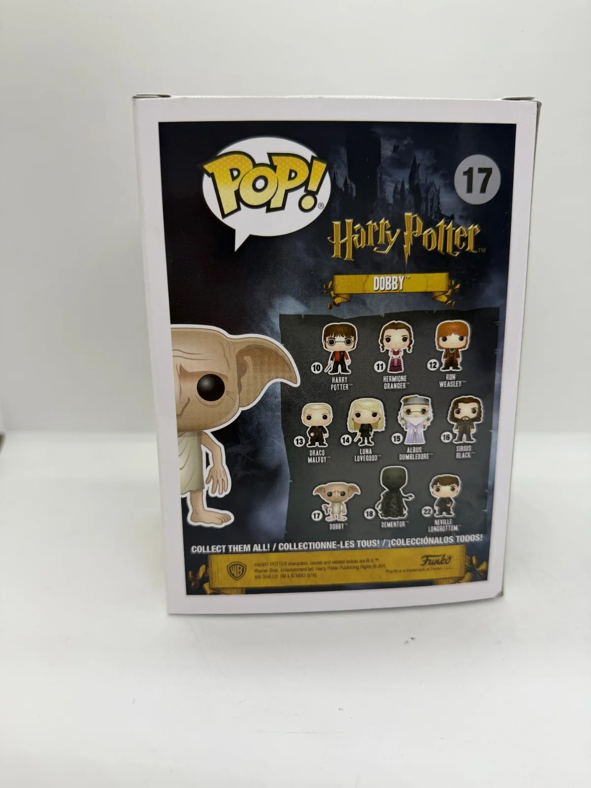 toby jones — Toby Jones Signed Harry Potter Dobby The House Elf Funko Pop #17 SWAU, изображение 4