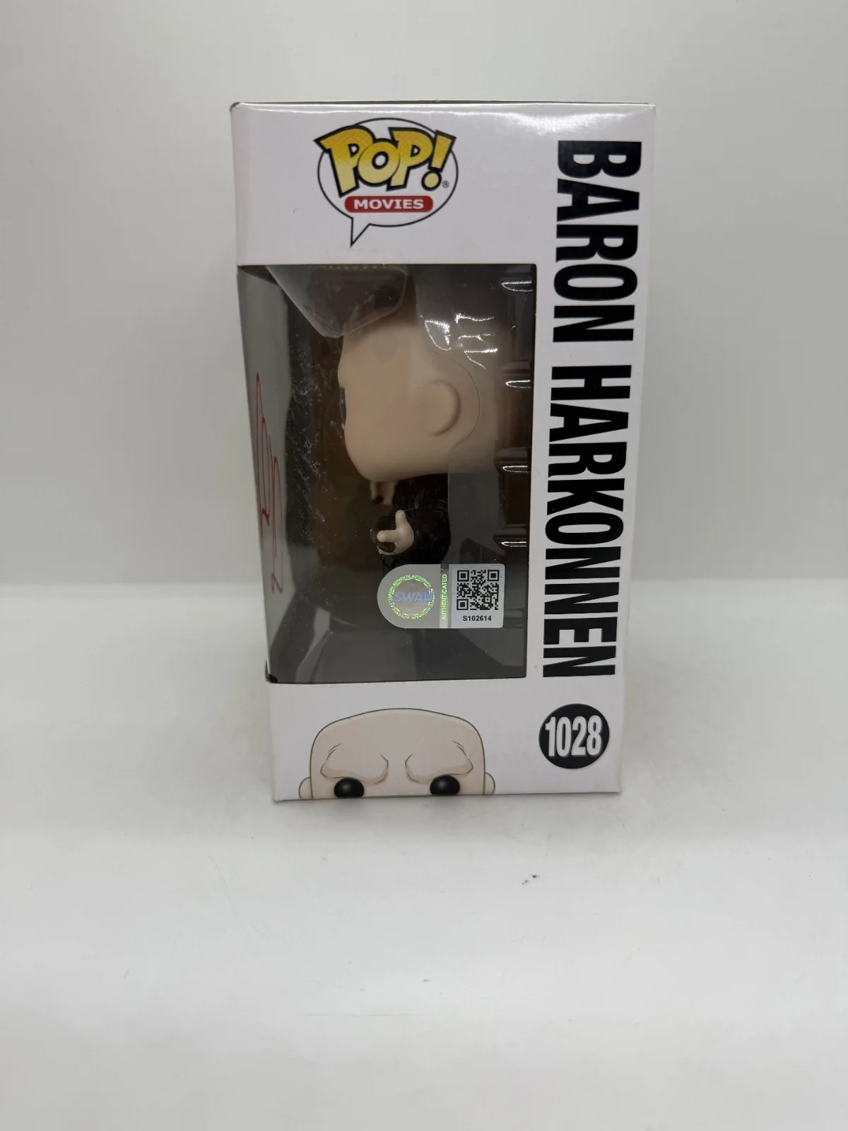 srellan Skarsgaard — Stellan Skarsgaard Signed Dune Baron Harkonnen Funko Pop #1028 SWAU, изображение 2