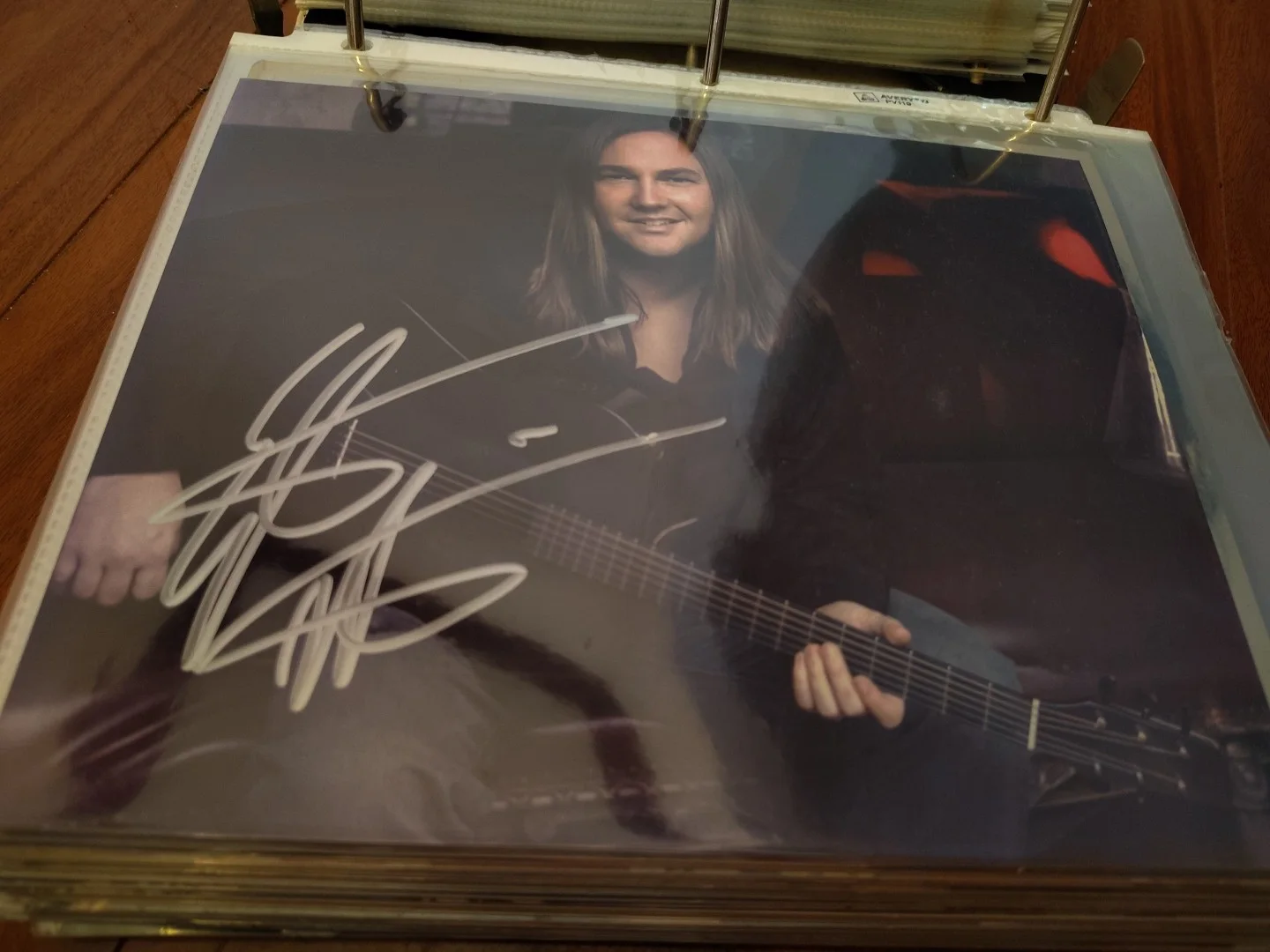 Edwin Mccain Signed 8x10 Rock Legend, image 2