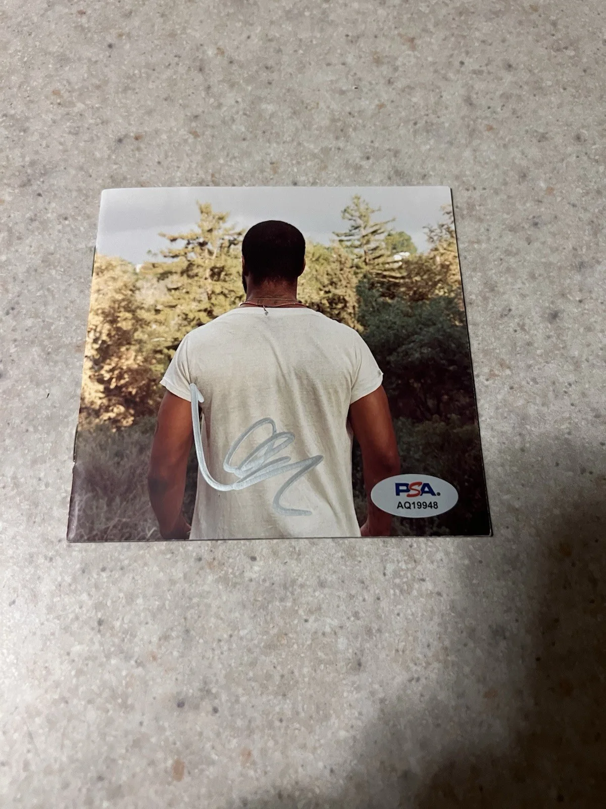 Kid Cudi Signed CD Booklet PSA / DNA COA Speedin Bullet Autograph Auto Hip Hop, изображение 2