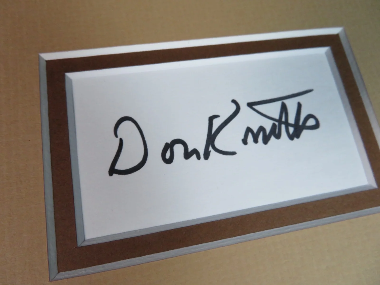 Andy Griffith, Don Knotts, Ron Howard, Jim Nabors — THE ANDY GRIFFITH SHOW Signed Autograph Index Card Photo 16x22 Display by 4 JSA, image 4
