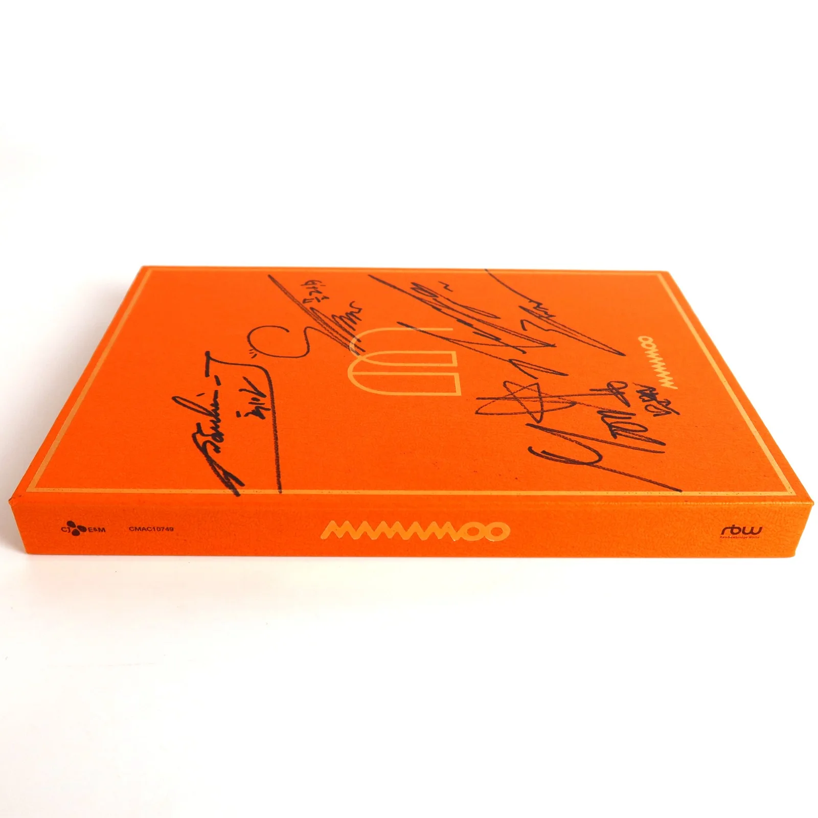 Mamamoo - Melting Album Signed Autographed Promo CD 2016, image 4