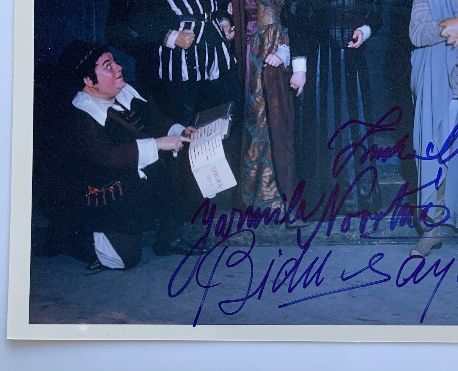 Met Opera Don Giovanni Milanov Bidu Sayao Jarmilla Novotna Signed Photo Unframed, изображение 2
