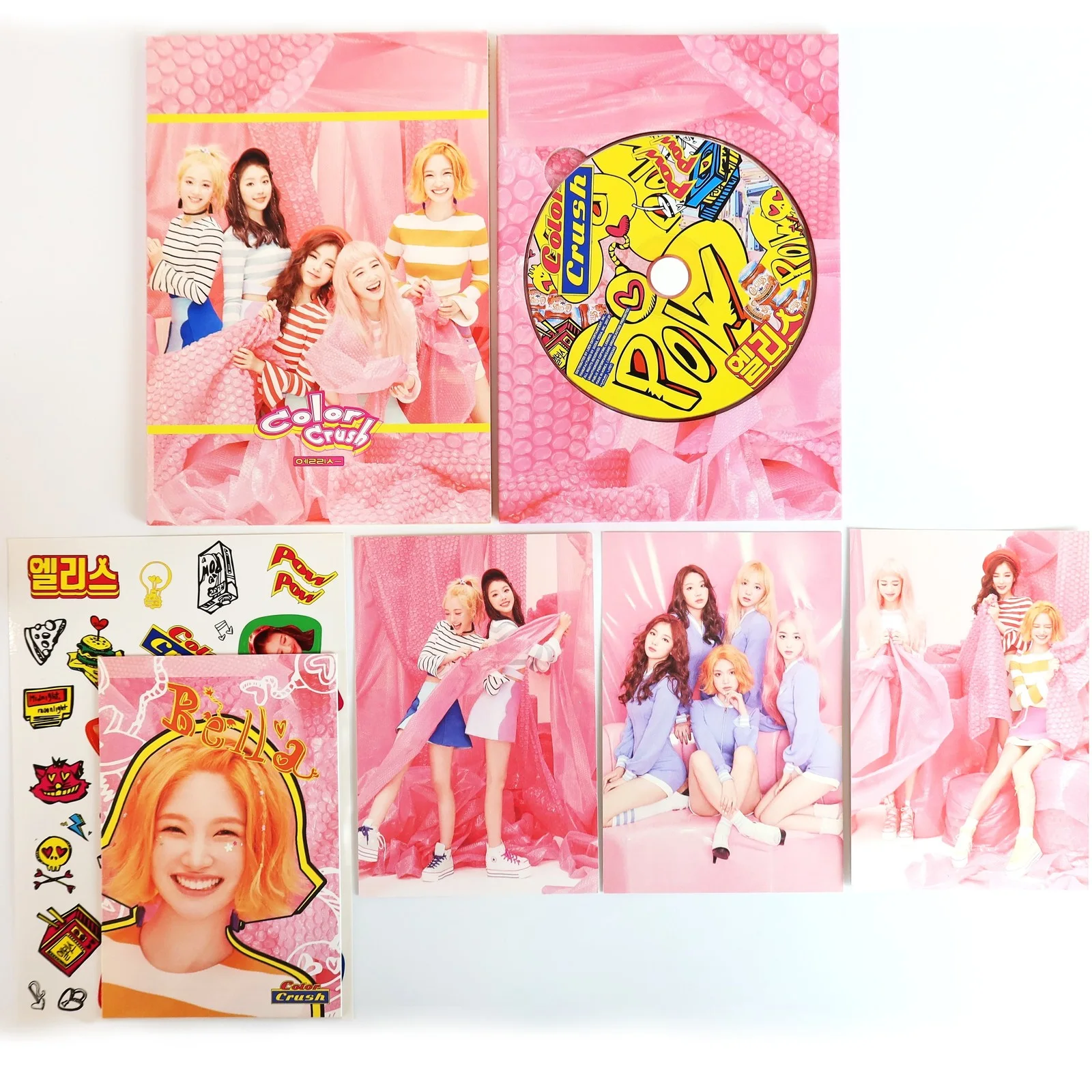 Elris – Color Crush 2nd Mini Album Signed Promo CD 2017 Alice, изображение 3
