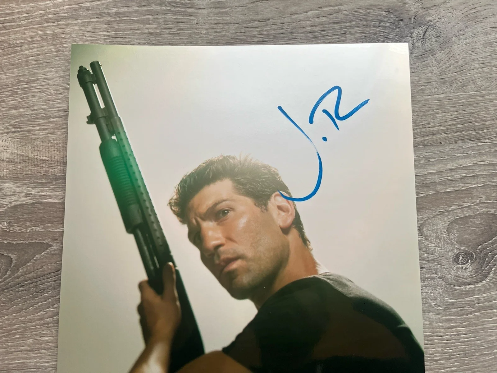 Jon Bernthal — Jon Bernthal Signed Walking Dead Metallic 11x14 Photo JSA COA Shane Punisher, image 3