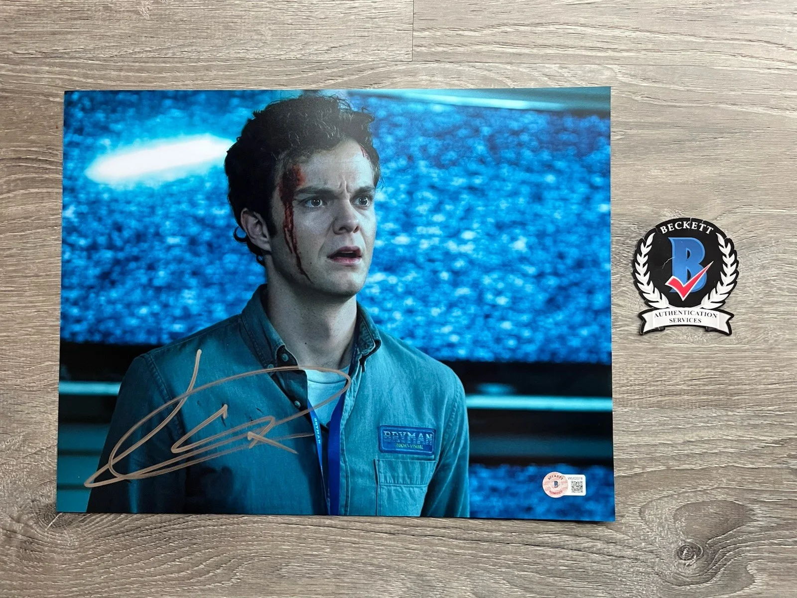 Jack Quaid — Jack Quaid Signed The Boys 11x14 Photo Beckett COA Hughie