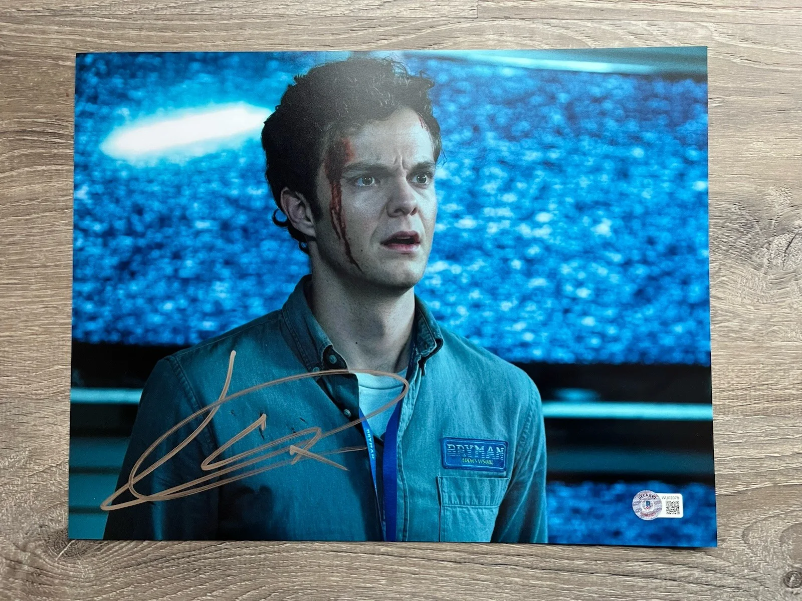 Jack Quaid — Jack Quaid Signed The Boys 11x14 Photo Beckett COA Hughie, image 2
