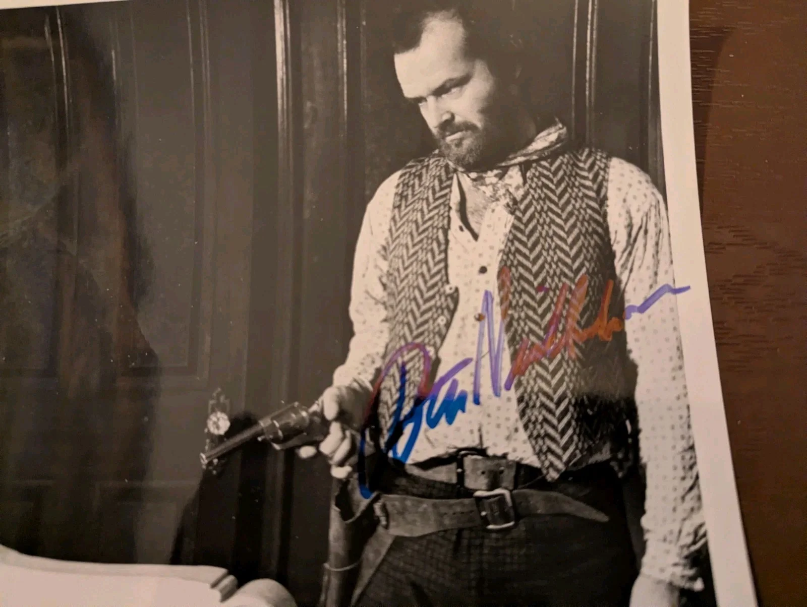 Jack Nicholson Hand Signed Original Movie Promo Photo Extremely Rare, изображение 3