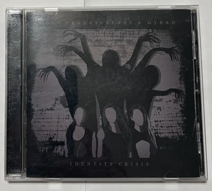 Gold Frankincense & Myrrh Identity Crisis 2014 Signed Autographed Indie Metal CD, изображение 2