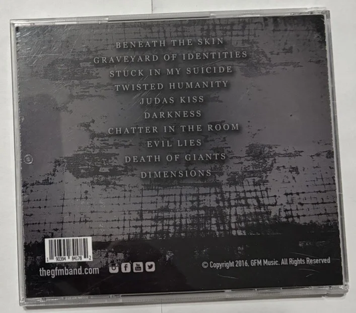 Gold Frankincense & Myrrh Identity Crisis 2014 Signed Autographed Indie Metal CD, изображение 3