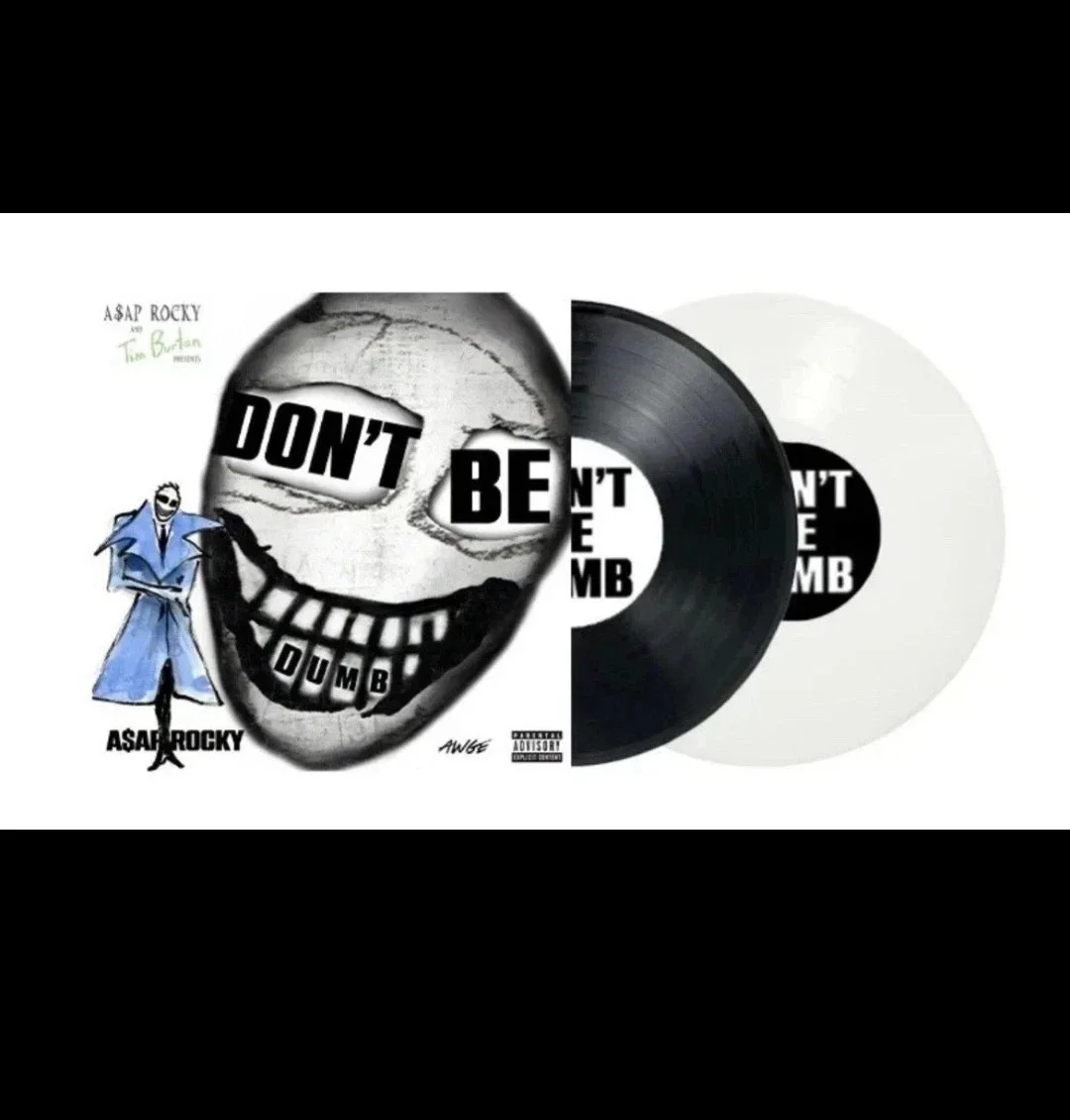 ASAP ROCKY DONT BE DUMB MR. MAYERS 2 DISC VINYL LP SIGNED INSERT LIMITED, image 2