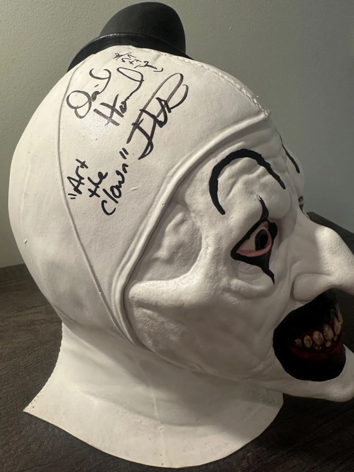 Terrifier Mask SIGNED by David Howard Thornton, image 2