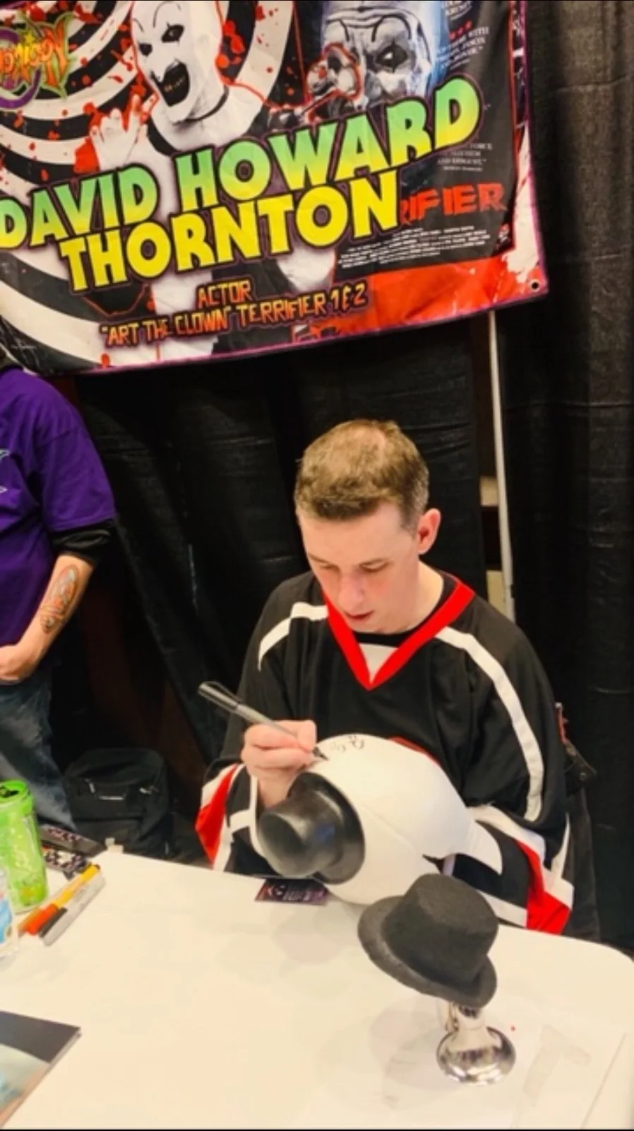 Terrifier Mask SIGNED by David Howard Thornton, image 5