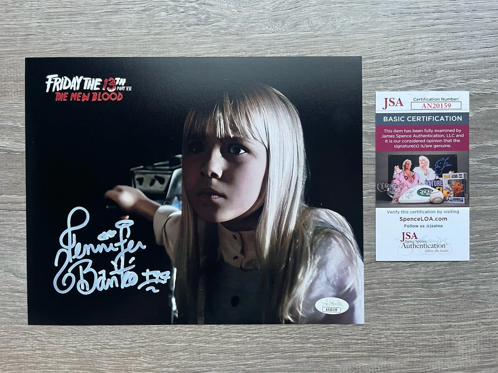Jennifer Banko — Jennifer Banko Signed Friday The 13th New Blood 8x10 Photo JSA COA Horror Auto