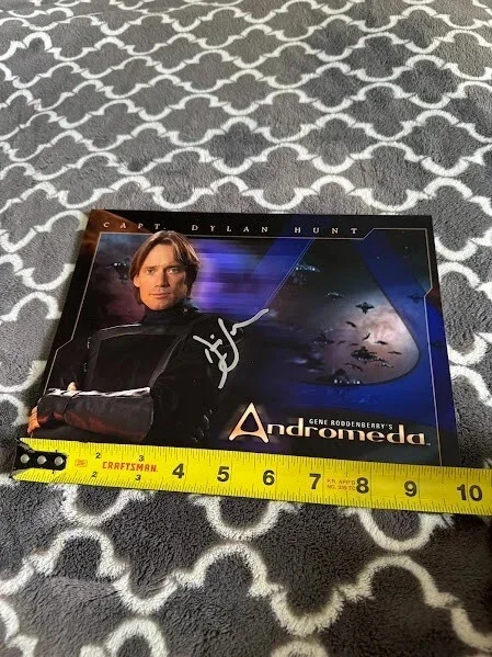 Kevin Sorbo — Andromeda (Kevin Sorbo) Signed Autograph Photo Size 8x10, image 4