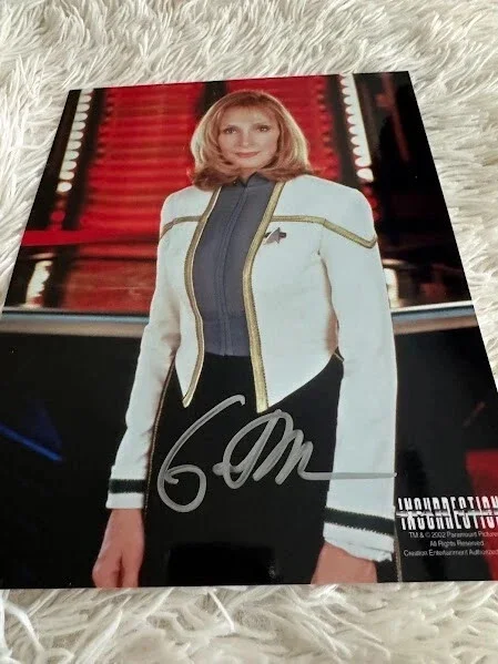 Gates McFadden — Star Trek: TNG (Gates McFadden) Signed Autograph Photo Size 8"x10", изображение 2