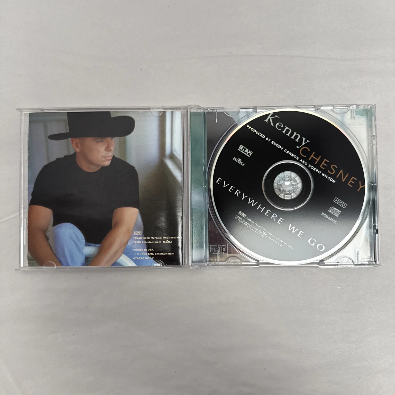 Kenny Chesney signed 1999 Everywhere We Go Album Booklet, изображение 3