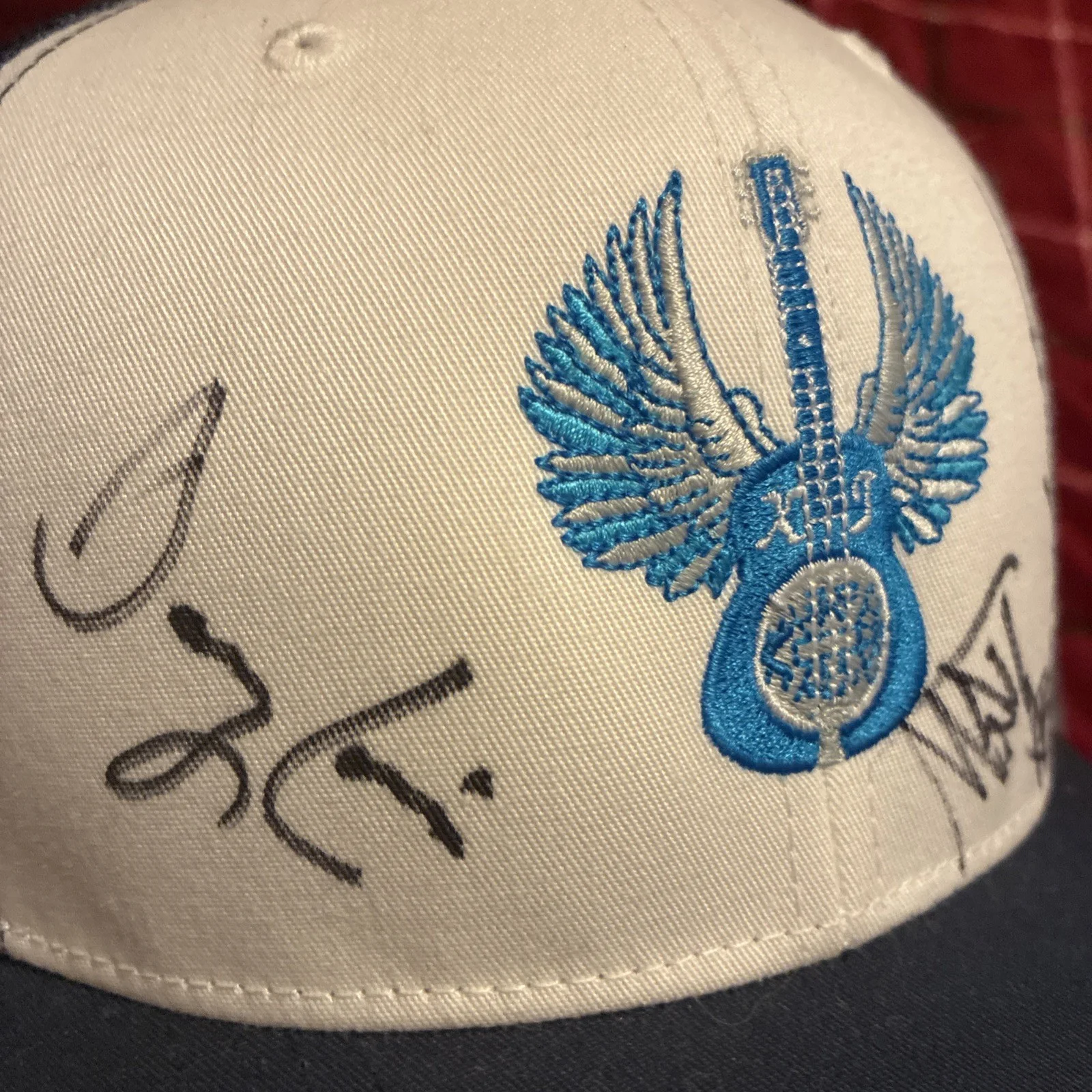 CHRISTMAS JAM 2018 hat from the merch table SIGNED by Gov’t Mule’s Warren Haynes, изображение 3