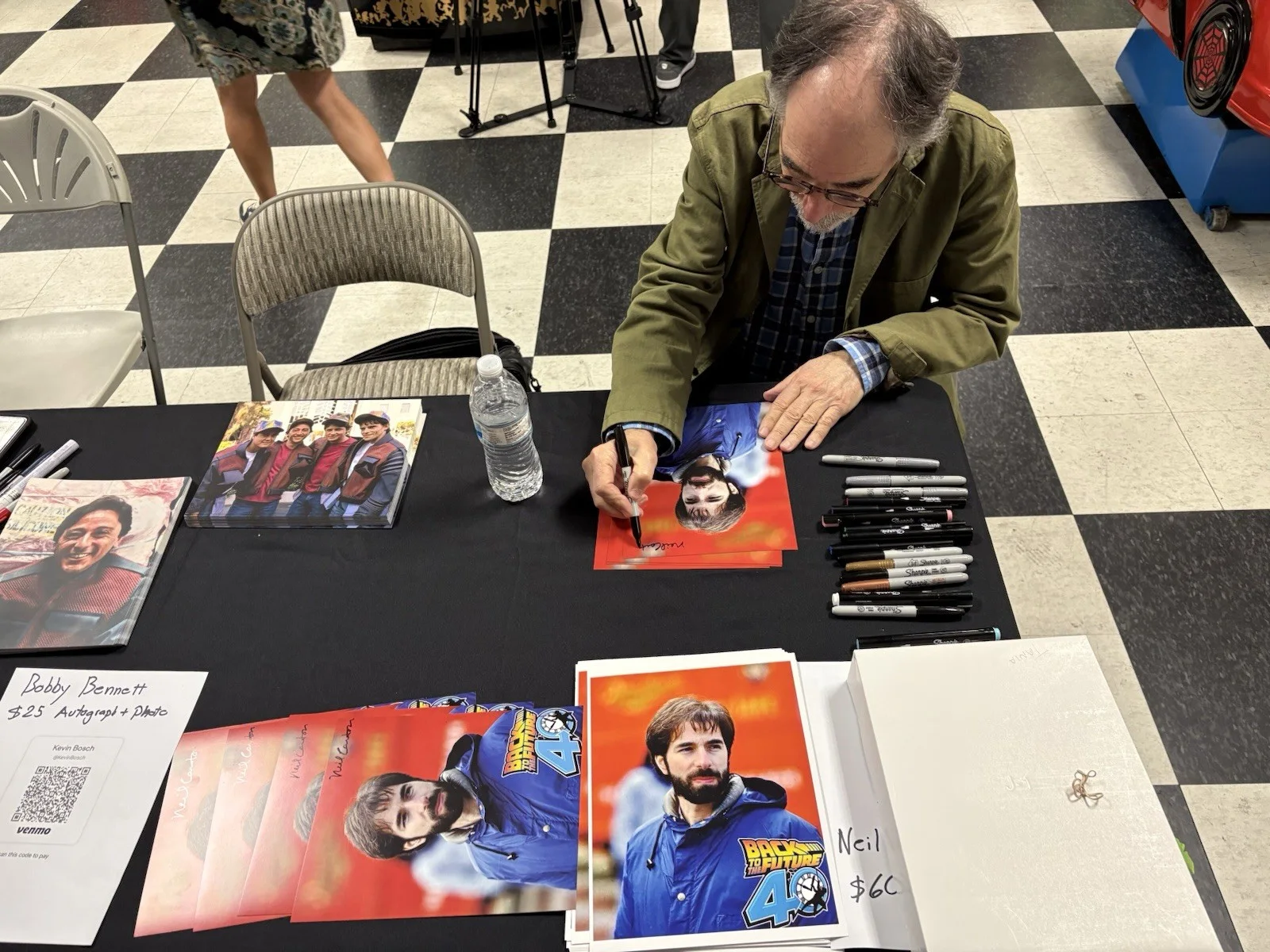Neil Canton — Neil Canton 8x10 Autograph - BTTF Producer - Back To The Future 40th, изображение 2