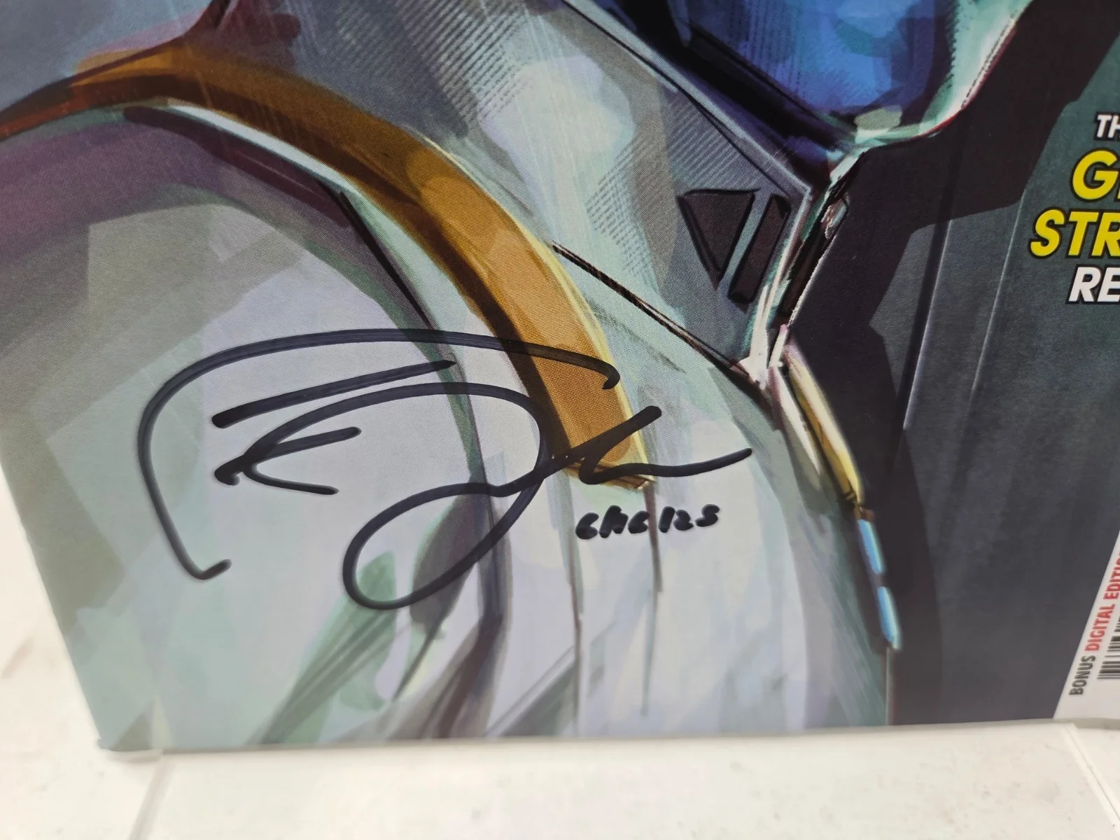 Timothy Zahn — Timothy Zahn signed autographed Comic Book #1 Star Wars Admiral Thrawn Alliances, изображение 2
