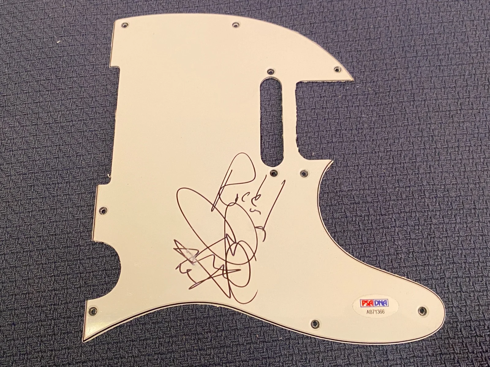 All American Rejects Tyson Ritter Signed Auto Guitar Pickguard PSA Pop Rock Band, изображение 2
