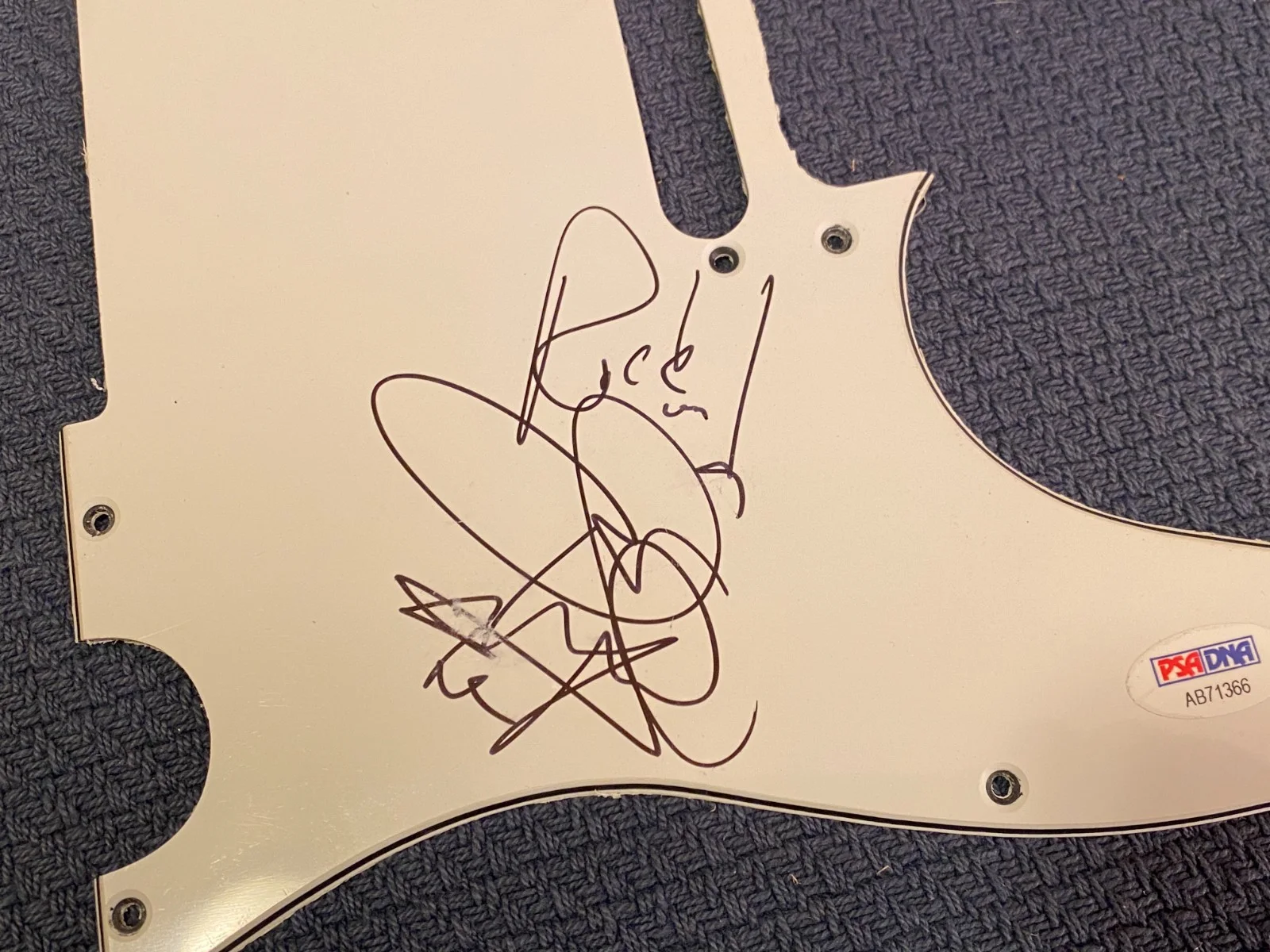 All American Rejects Tyson Ritter Signed Auto Guitar Pickguard PSA Pop Rock Band, изображение 3