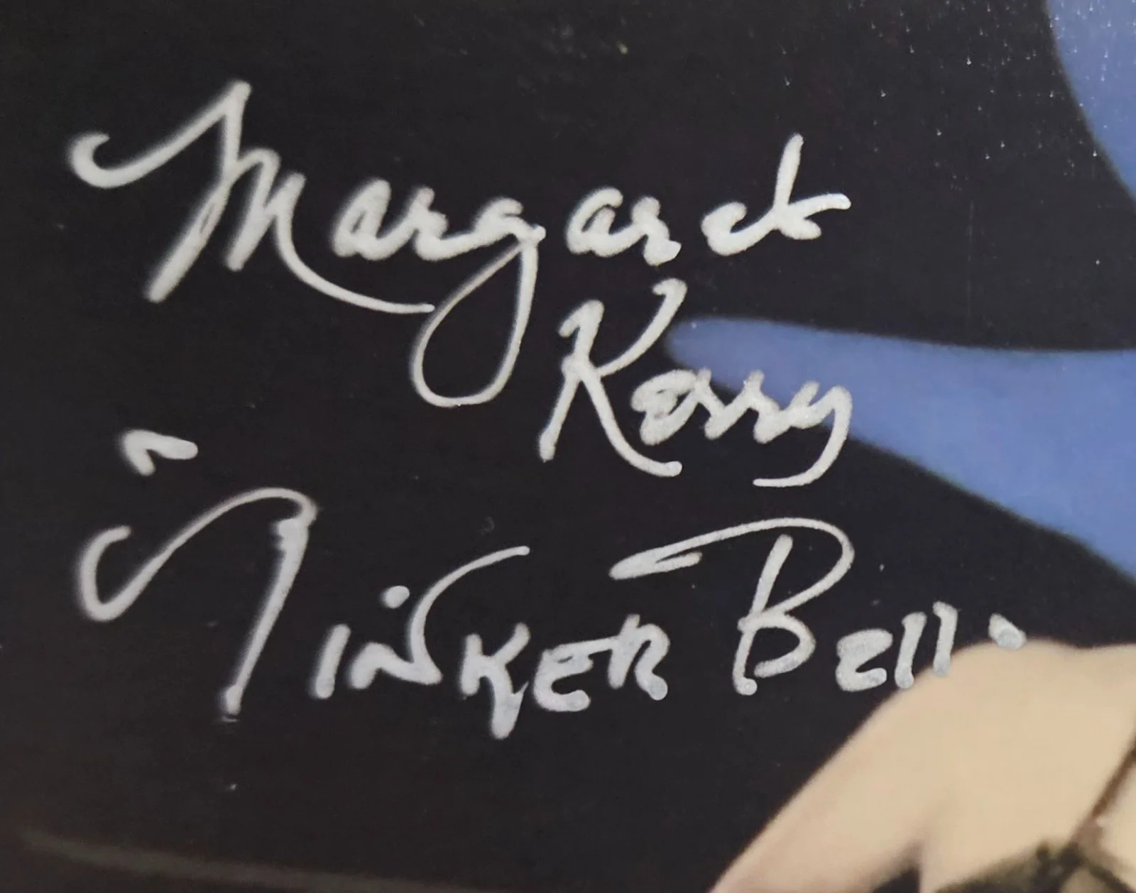 Margaret Kerry Hand Signed Autograph Photo Tinkerbell Model Disney Auto, изображение 2