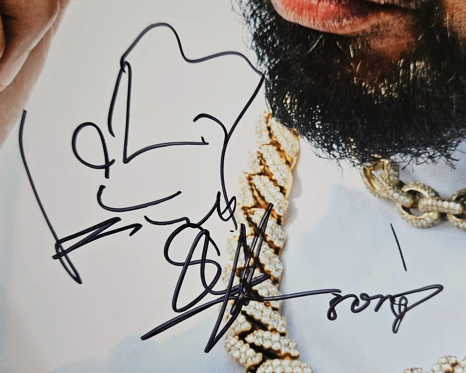 Sean Paul Hand Signed Autograph 8x10 Photo In Person Proof, image 2