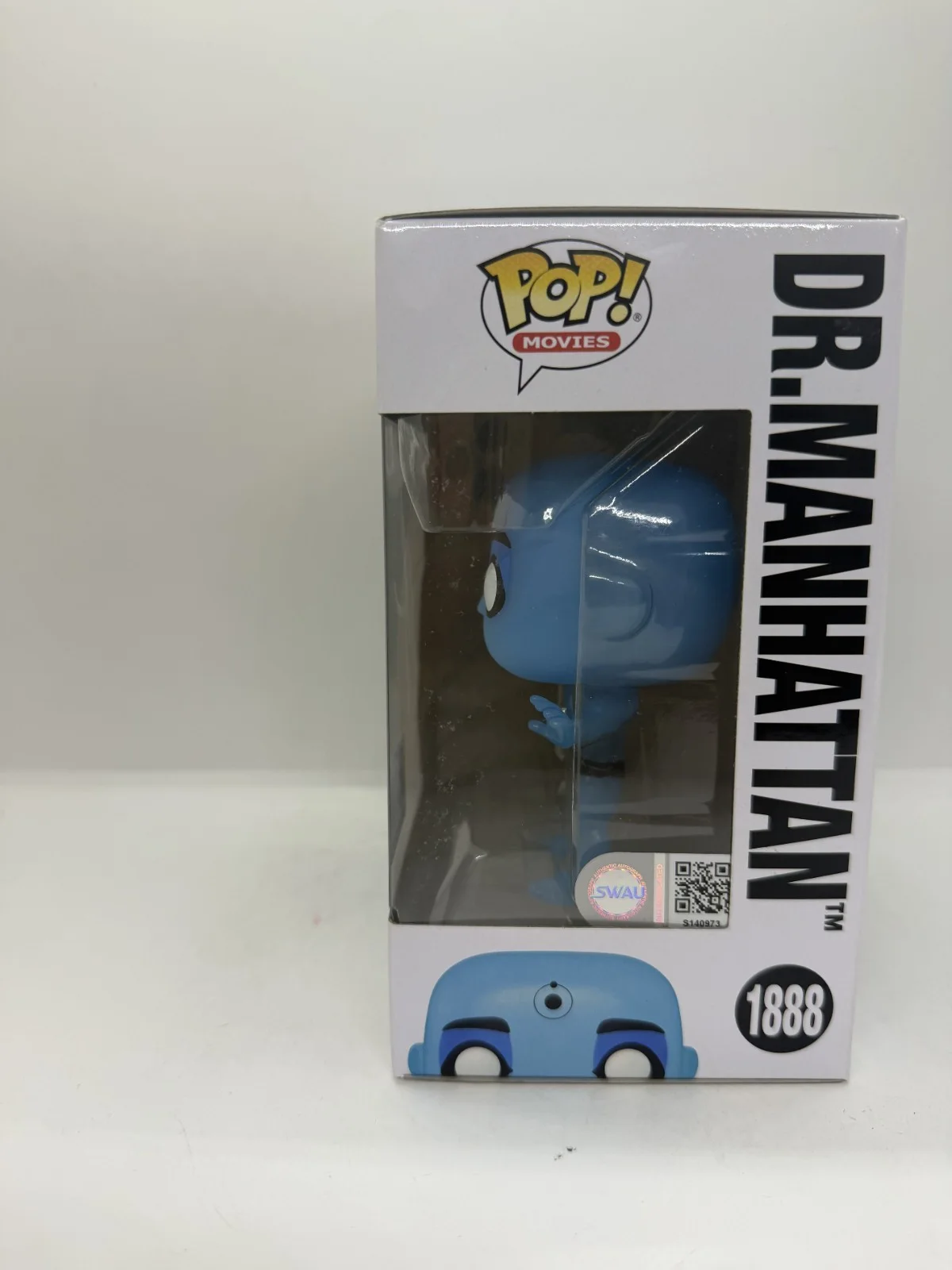 billy crudup — Billy Crudup Signed Watchmen Dr. Manhattan Funko Pop #1888 SWAU, image 2