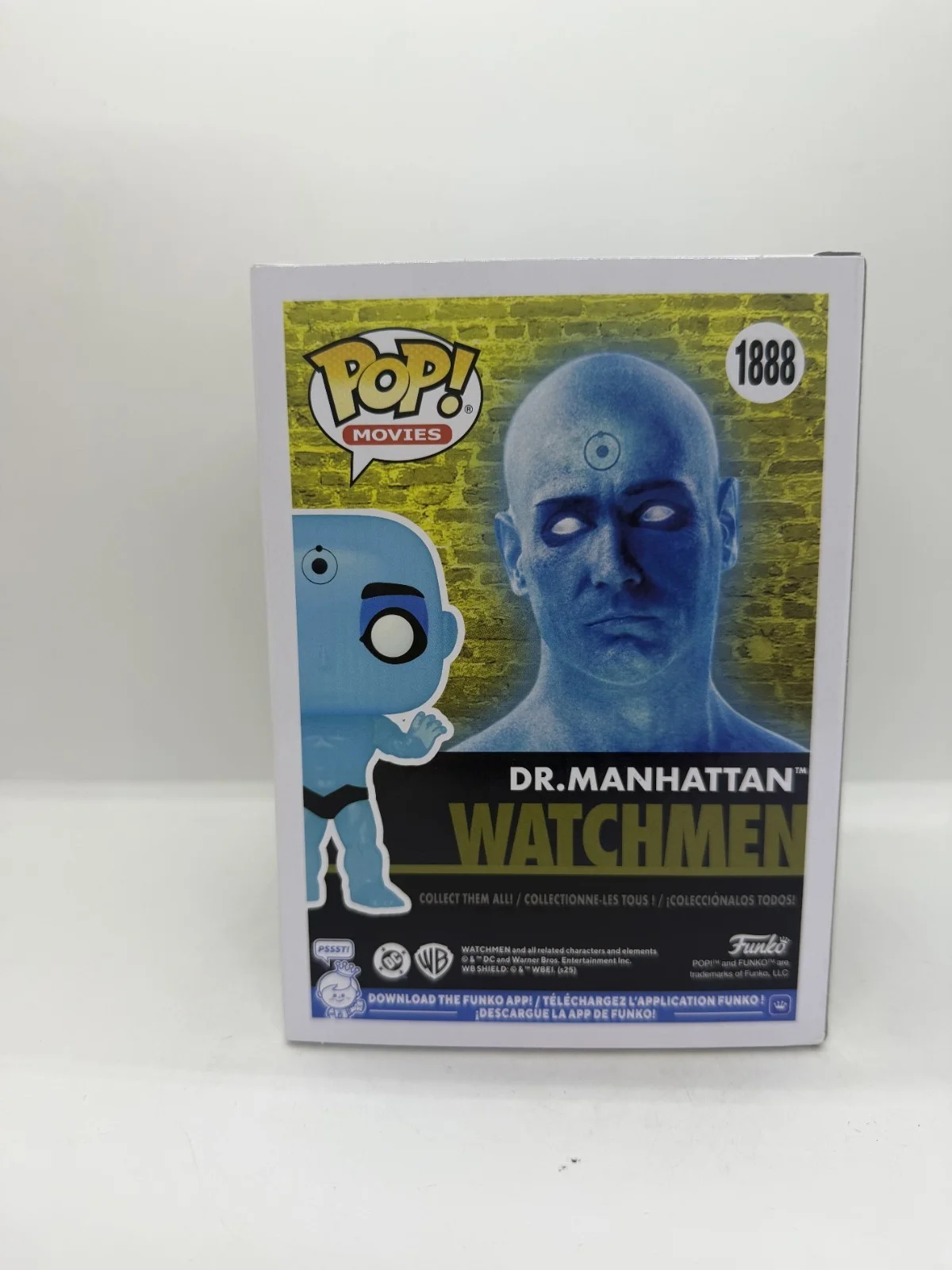 billy crudup — Billy Crudup Signed Watchmen Dr. Manhattan Funko Pop #1888 SWAU, image 3