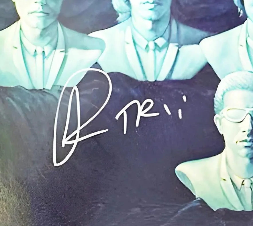 Todd Rundgren autographed Utopia "Deface The Music" vinyl record album. W/COA, изображение 3