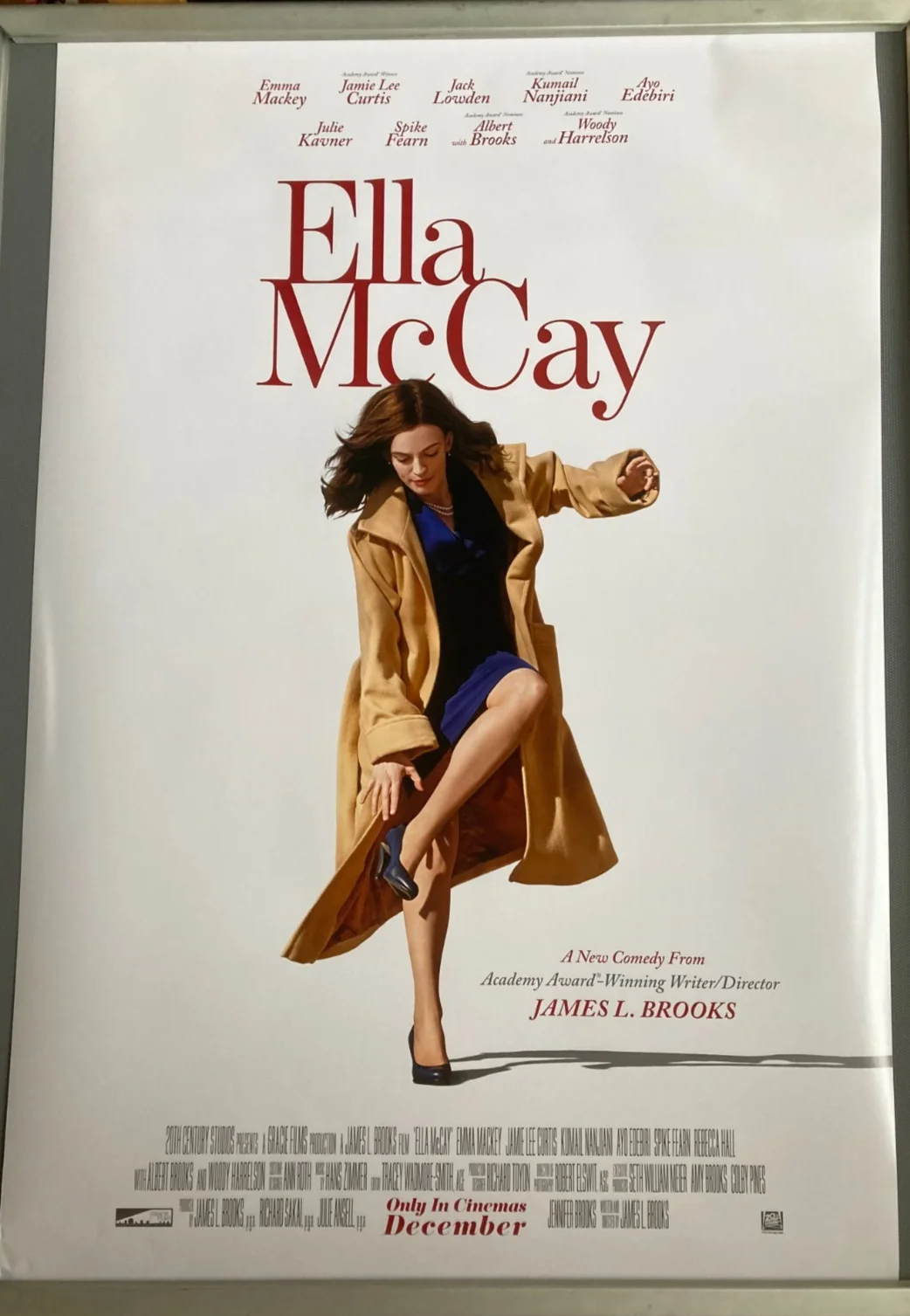 Cinema Poster: ELLA McCAY 2025 (Main One Sheet) Emma Mackey Jamie Lee Curtis, изображение 2