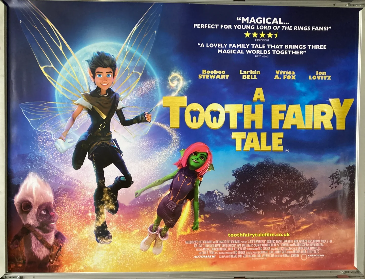 Cinema Poster: A TOOTH FAIRY TALE 2025 (Quad) Booboo Stewart Jailen Bates, изображение 3