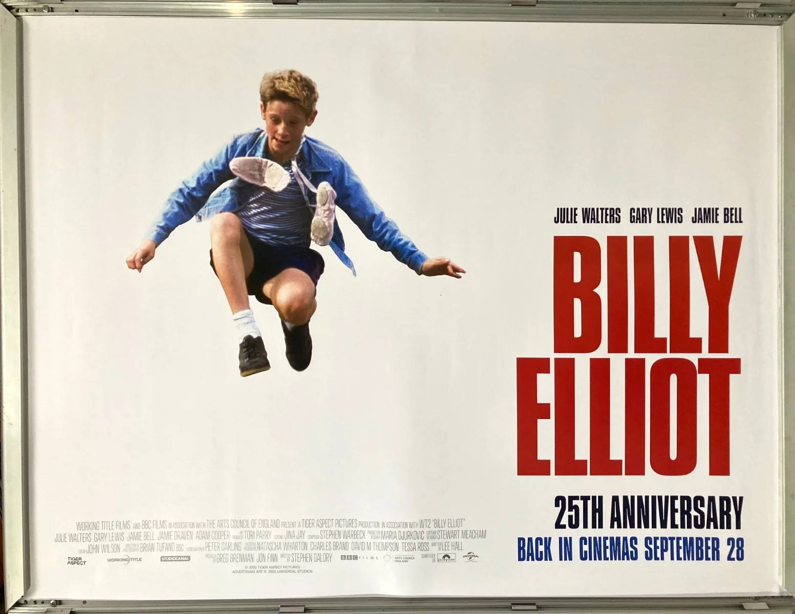 Cinema Poster: BILLY ELLIOT 2000 25th Anniversary Quad Jamie Bell Julie Walters, image 2
