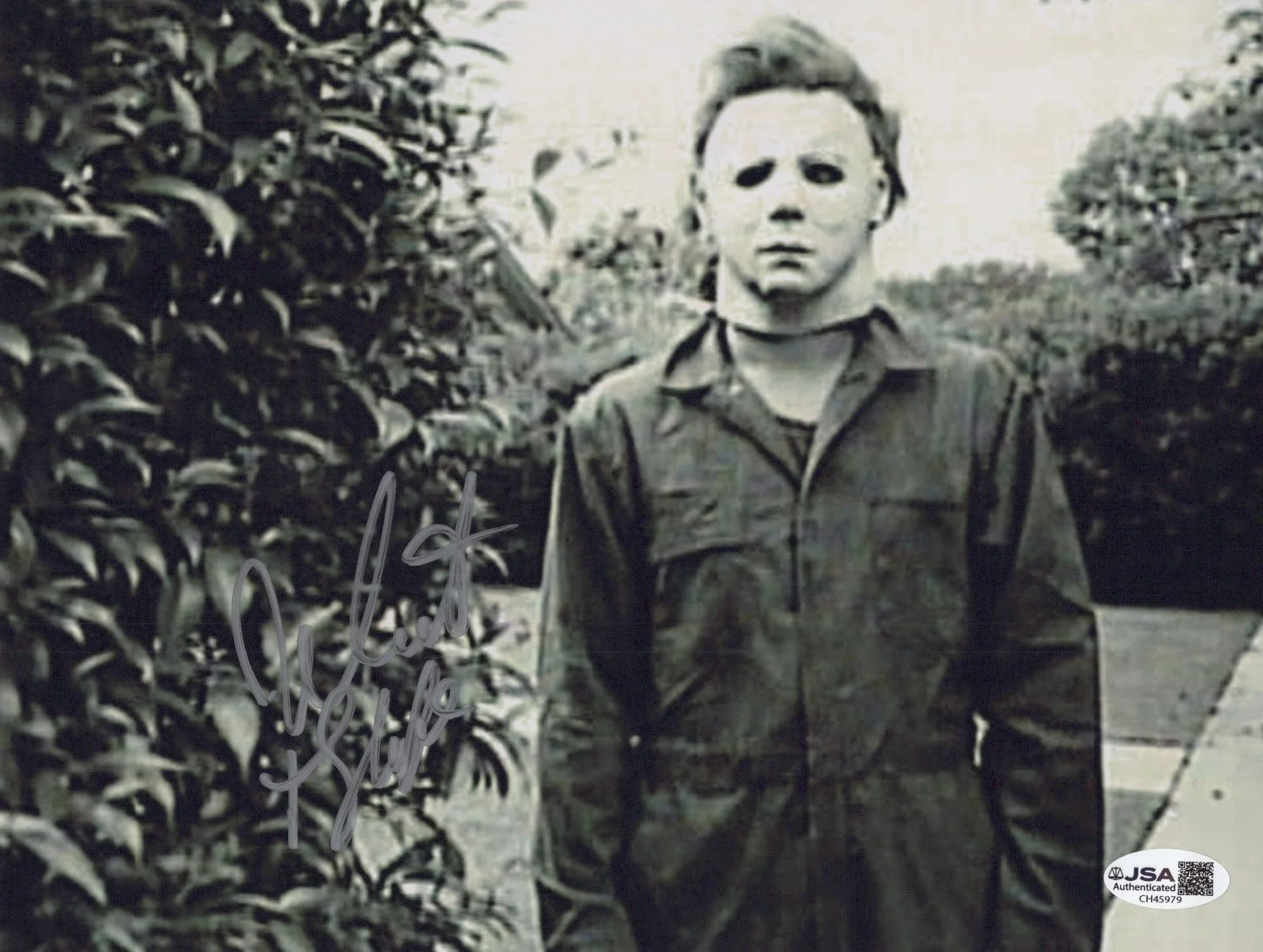 NICK CASTLE — NICK CASTLE Signed HALLOWEEN 8x10 Photo MICHAEL MYERS Autograph JSA COA CERT