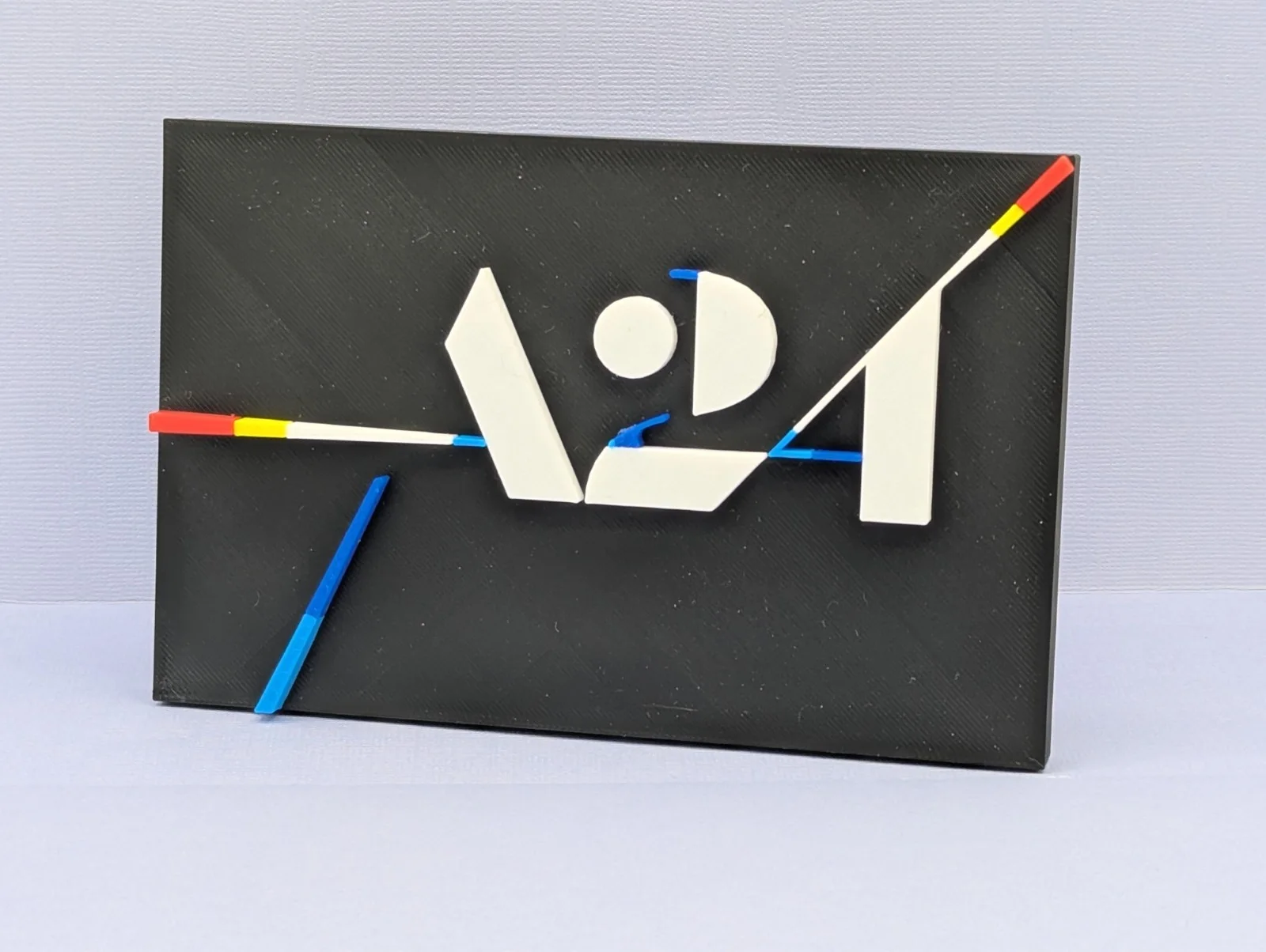 A24 (v2) - 3D Printed logo - Desk, Door or Wall art, image 3