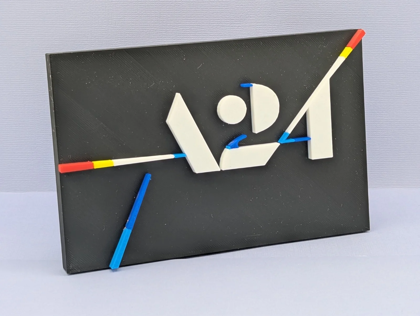A24 (v2) - 3D Printed logo - Desk, Door or Wall art, image 4