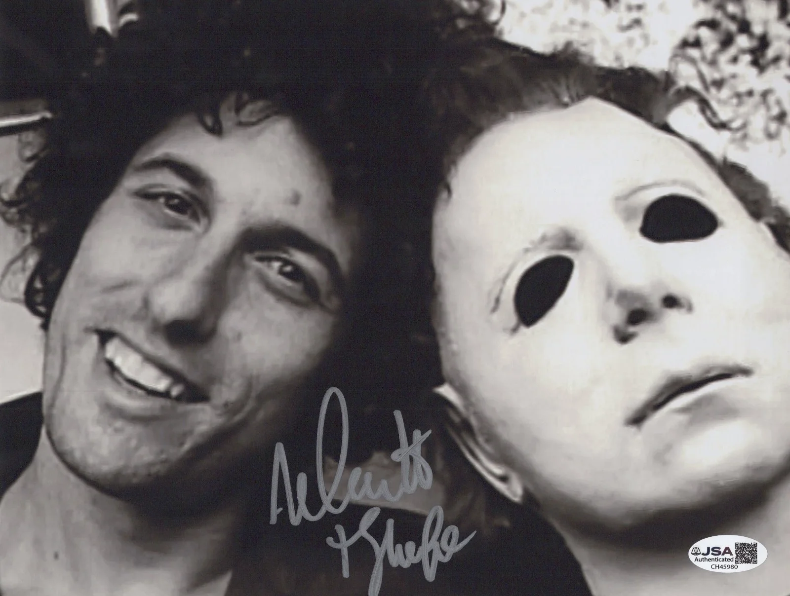 NICK CASTLE — NICK CASTLE Signed HALLOWEEN 8x10 Photo MICHAEL MYERS Autograph JSA COA CERT