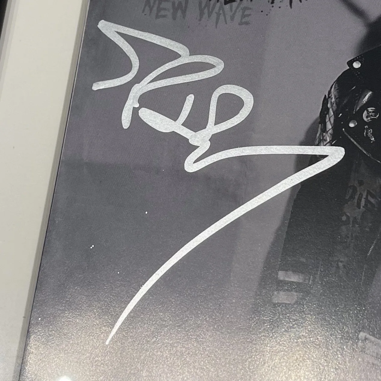 SPIDER ONE SIGNED POWERMAN 5000 NEW WAVE CD ALBUM AUTOGRAPH FRAMED PSA COA, image 3