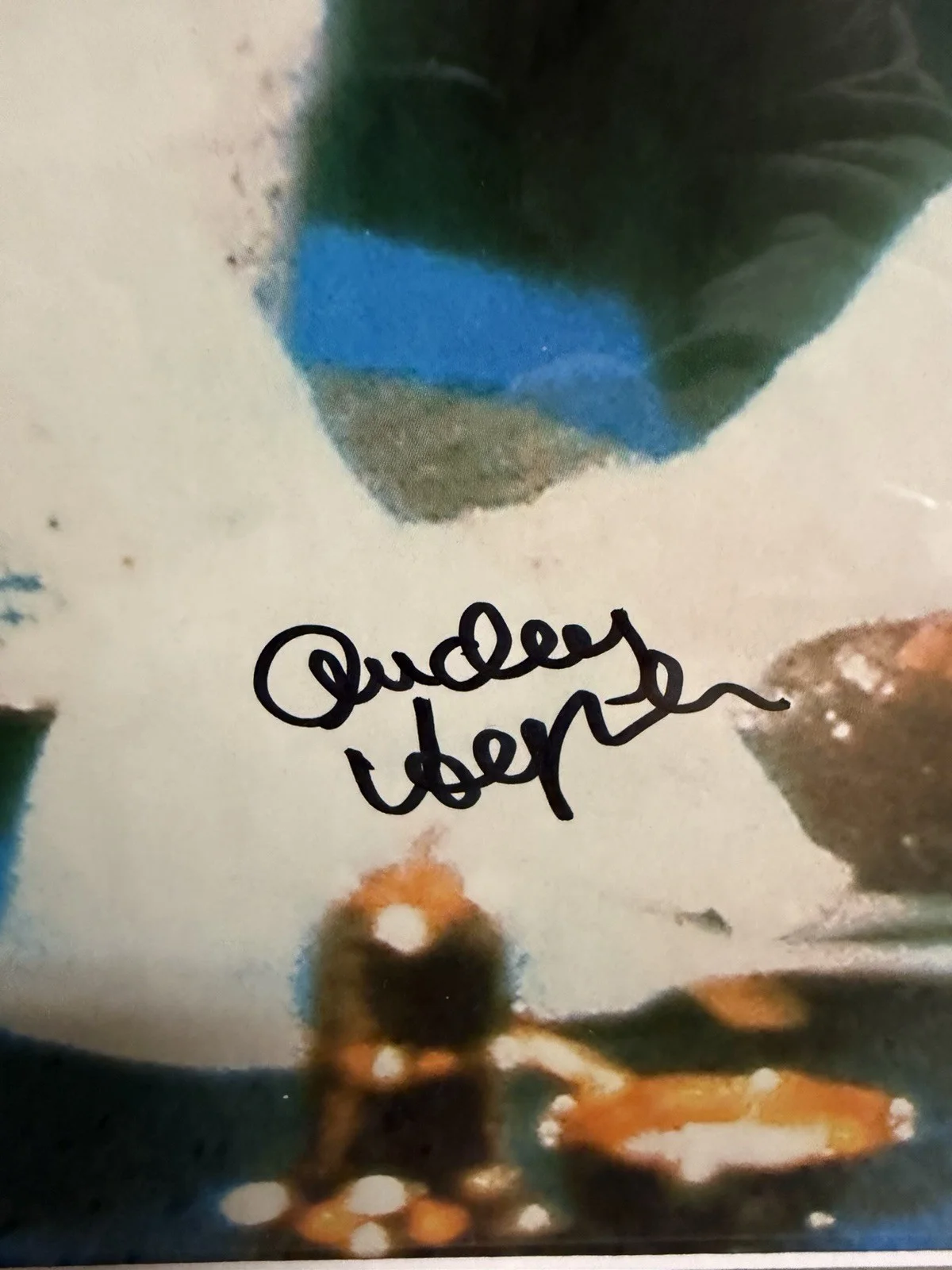 Audrey Hepburn — 🔥 HUGE SALE Audrey Hepburn Signed Breakfast At Tiffany’s Framed Poster, image 2