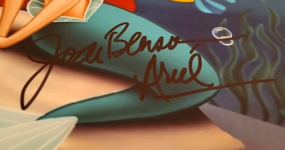 JOdi Benson Signed Little Mermaid 11x14 Disney Photo MINT 11x14, изображение 5