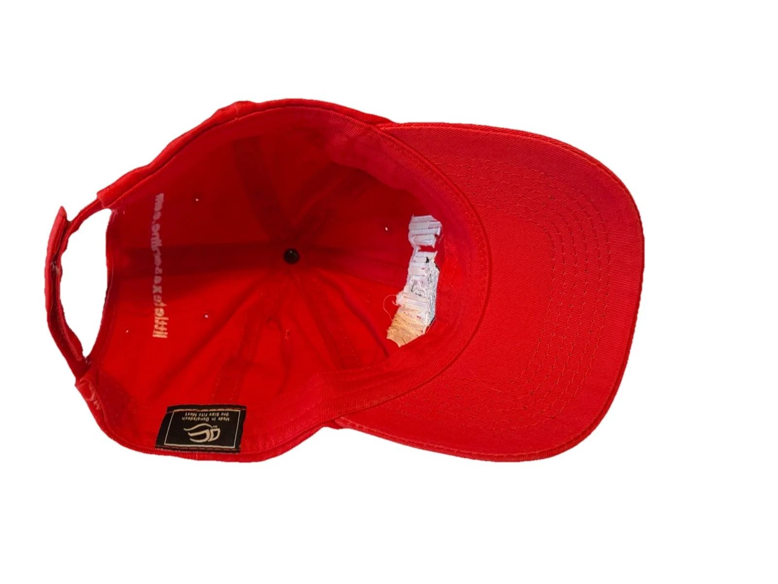 Little Texas Country Band Baseball Cap Red Star Logo OC Hook & Loop Unisex Adult, изображение 5