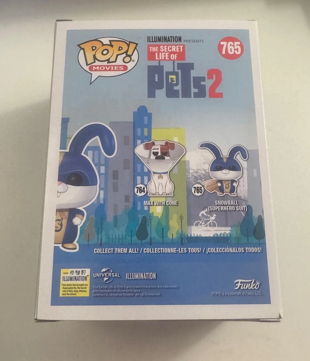 KEVIN HART Autographed The Secret Life of Pets 2 Snowball Funko Pop 765 SIGNED, изображение 5